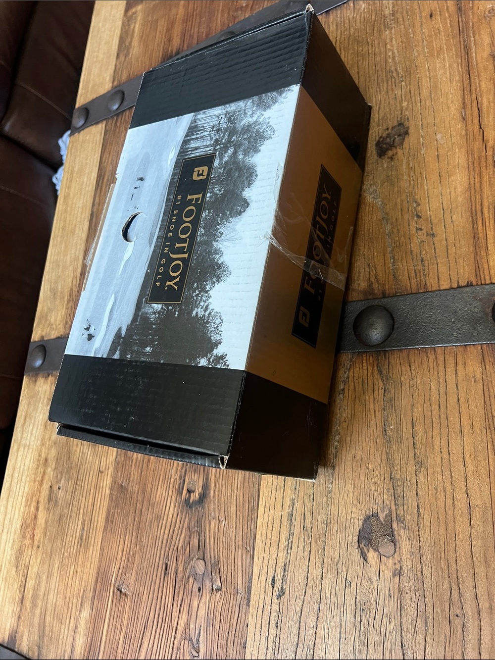 FootJoy Black and White Athletic Golf Shoes - Picture 6 of 6